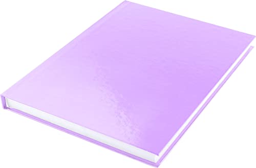 Kangaro KTC Skizzenbuch A5 blanko mit Hardcover, 80 Blatt, violett