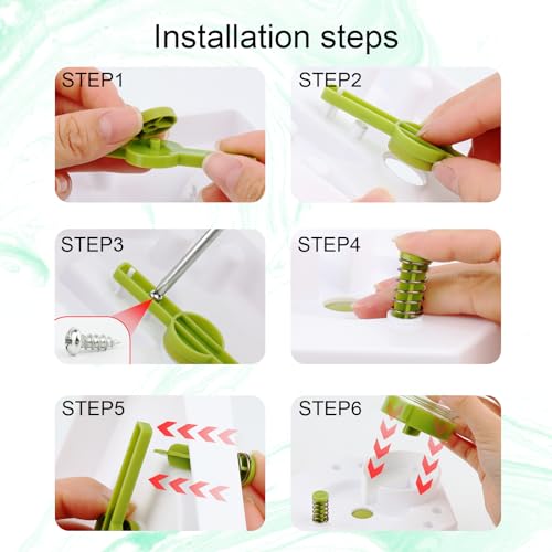 LWMTT Paint Brush Cleaner, Brush Rinser, Pinselspülwerkzeug, Pinselspüler mit fließendem Wasserkreislauf, Acrylpinselspüler, Pinselreinigungswerkzeug für Acryl