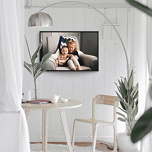 Foto auf Leinwandbild mit Rahmen in schwarz, 120x80cm groß drucken