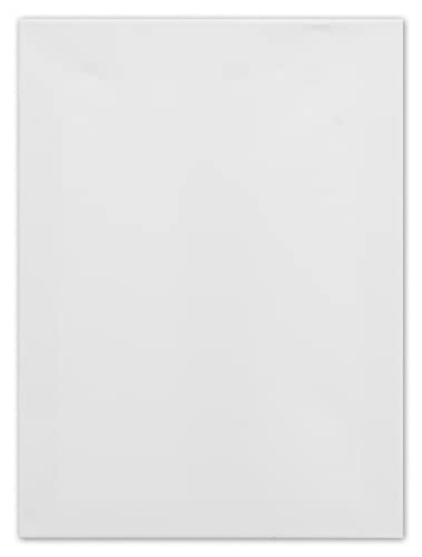 Kangaro Leinwand 30 x 40 cm, 380 g/m², 100 % Baumwolle, weiss