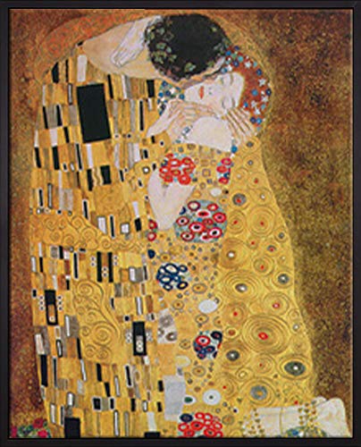 Homedeco-24 Lyon Schattenfugenrahmen 100x120 cm in Schwarz ohne Verglasung ideal für Canvas Leinwand Bilder Farbwahl