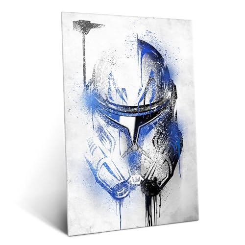 Star Wars Metall-Poster mit magnetischer Befestigung in der Größe 32x45cm von Captain Rex