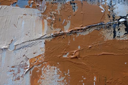Monica Mirafiori I 100% HANDGEMALT I Gemälde 'Secret' 100x50cm | Acrylbild | Moderne Kunst | Wohnzimmer, Schlafzimmer oder Heimdekoration