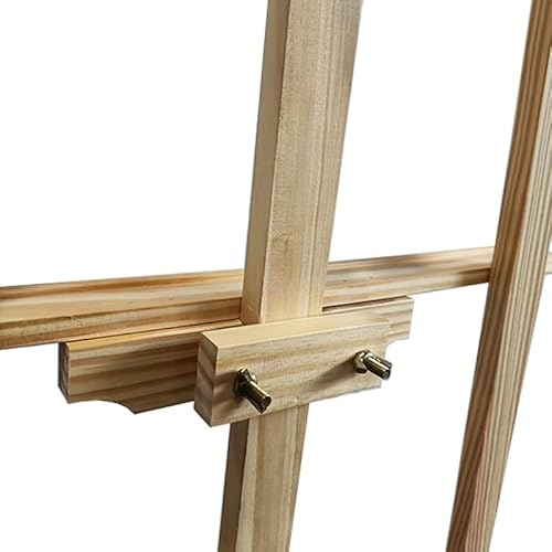 Staffelei Holz groß 175 cm Leinwand Ständer Hochzeit Staffeleien Feldstaffelei höhenverstellbar Holzstaffelei Atelierstaffelei Standstaffelei
