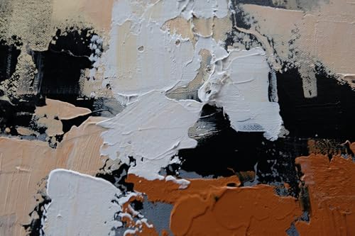 Monica Mirafiori I 100% HANDGEMALT I Gemälde 'Secret' 100x50cm | Acrylbild | Moderne Kunst | Wohnzimmer, Schlafzimmer oder Heimdekoration
