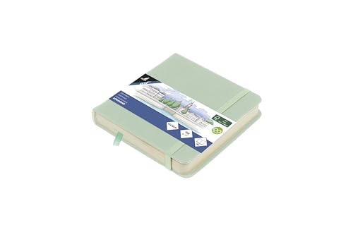 Kangaro Art Skizzenbuch 12 x 12 cm Mint, Hardcover, 80 Blatt, 140 g Papier