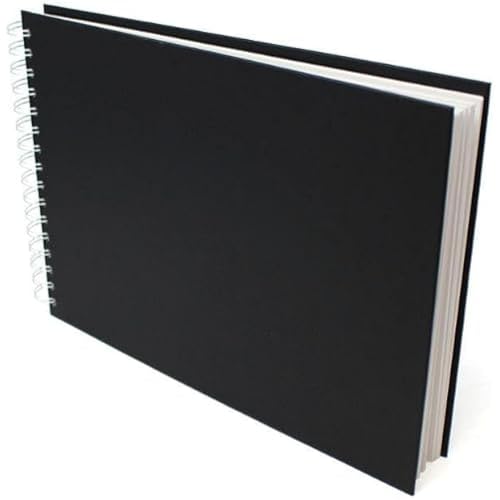 Artway Studio A3 Skizzenbuch im Querformat mit 96 Seiten aus 170 gsm Papier in Schwarz