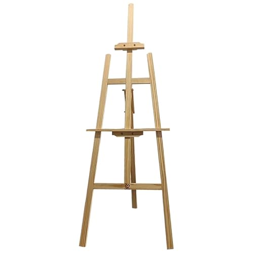 Staffelei Holz groß 175 cm Leinwand Ständer Hochzeit Staffeleien Feldstaffelei höhenverstellbar Holzstaffelei Atelierstaffelei Standstaffelei