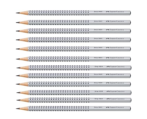 Faber-Castell Grip 2001 Bleistift HB, 12 Stück im Set