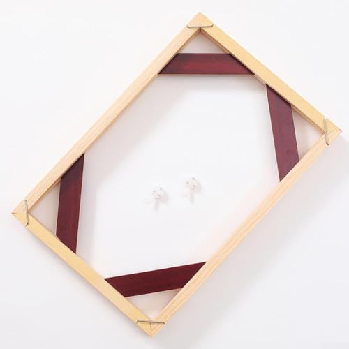 DIY Kunst Leinwand Rahmen Keilrahmen Massivholzrahmen für Kunstkeilrahmen Gemälde Wandkunst Ölgemälde (40 x 50 cm)