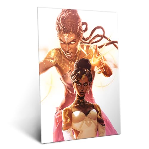 Metallposter Arcane von Displate League of Legends Final Forms Mel Wandbild Deko für Spielzimmer und Schlafzimmer Geschenkidee Wanddeko Metall Poster 32 cm x 45 cm