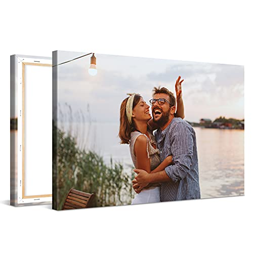 PICANOVA – Leinwandbild – Foto auf Leinwand 120x90 cm – Premium Fotoleinwand – Ihr Eigenes Bild auf Leinwand als Personalisierte Wanddeko – Wandbild mit Wunschmotiv – Fotogeschenk