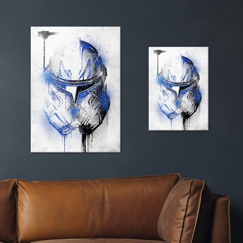 Star Wars Metall-Poster mit magnetischer Befestigung in der Größe 32x45cm von Captain Rex