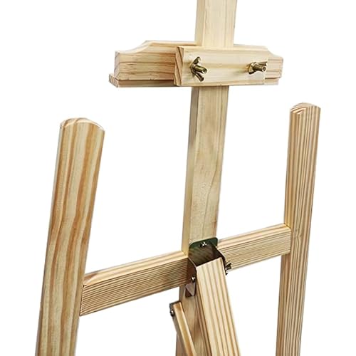 Staffelei Holz groß 175 cm Leinwand Ständer Hochzeit Staffeleien Feldstaffelei höhenverstellbar Holzstaffelei Atelierstaffelei Standstaffelei
