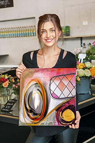 Marabu 12010075084 - Acryl Color gold 500 ml, cremige Acrylfarbe auf Wasserbasis, schnell trocknend, lichtecht, wasserfest, zum Auftragen mit Pinsel und Schwamm auf Leinwand, Papier und Holz