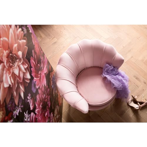 Kare Design Bild Touched Flower Bouquet, Pink, Baumwollleinwand, Massivholz Rahmen, handgemalte Details mit Acrylfarbe, Flowerprint, Abstrakt, Modern, Wohnzimmer, Schlafzimmer, Flur, 200x140x3,5cm