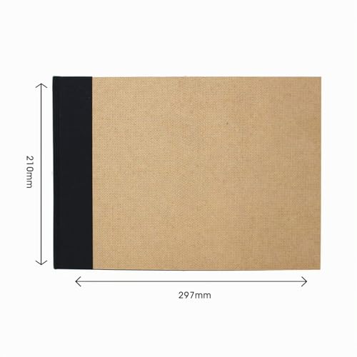 Artway Enviro A4-Skizzenbuch Querformat, 92 Seiten, 170 g/m², Weiß