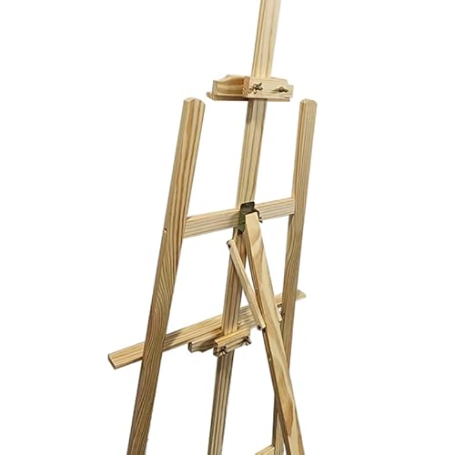 Staffelei Holz groß 175 cm Leinwand Ständer Hochzeit Staffeleien Feldstaffelei höhenverstellbar Holzstaffelei Atelierstaffelei Standstaffelei