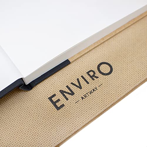 Artway Enviro A4-Skizzenbuch Querformat, 92 Seiten, 170 g/m², Weiß