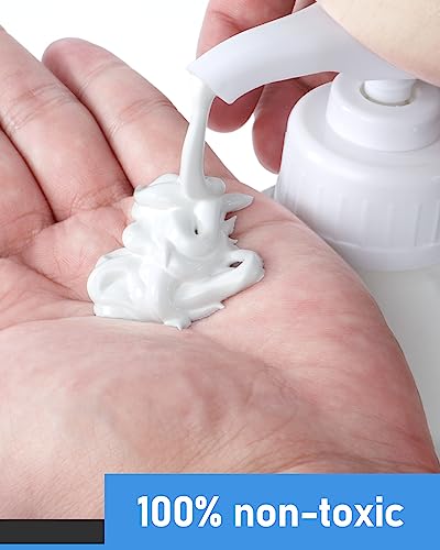 Nicpro Weißes Acrylfarben Set 2040 ml, wasserbasiert, mit Pumpe, 1er Pack