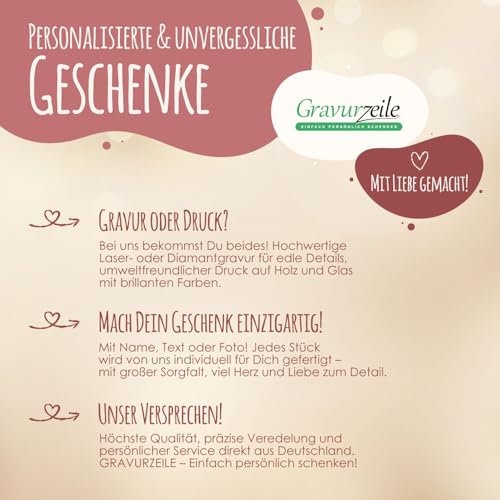 GRAVURZEILE Beleuchtetes Acrylglas - Kalender mit Jahrestag - Personalisierte mit Namen & Datum - Pärchengeschenk zum Jubiläum - Geschenk zur Hochzeit Valentinstag für Sie & Ihn - Farbe: Schwarz