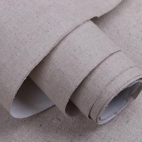 Leinwand auf Rolle grundiert 3M Leinen -400 g/m² Leinen Maltuch Breite 108 cm Länge