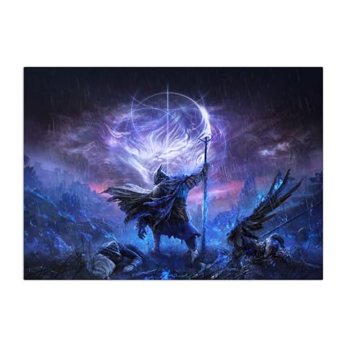 Metallposter Elden Ring Nightreign von Displate als moderne Wanddekoration für Schlafzimmer und Spielzimmer