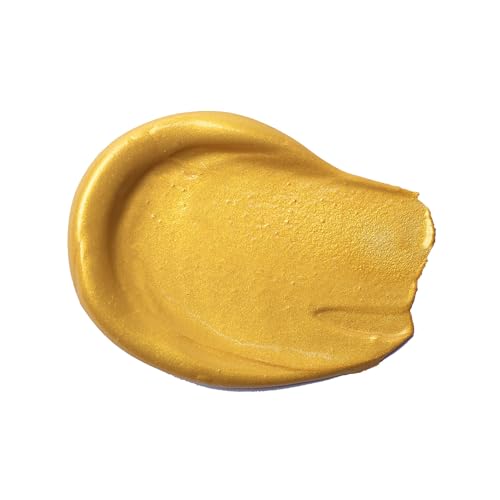 Liquitex Basics Acrylfarbe Gold, 118 ml Tube, lichtbeständig, seidenglänzend