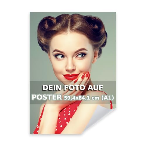 GP TONER – Personalisiertes Poster mit Wunschmotiv im Format 59,4 x 84,1 cm – Individueller Fotodruck als Wandkunst & Geschenk in vielen Größen