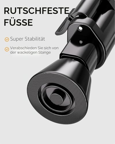 Nicpro Staffelei für Schilder, schwarze Aluminium-Dreibeinstaffelei, höhenverstellbar 43 bis 168 cm