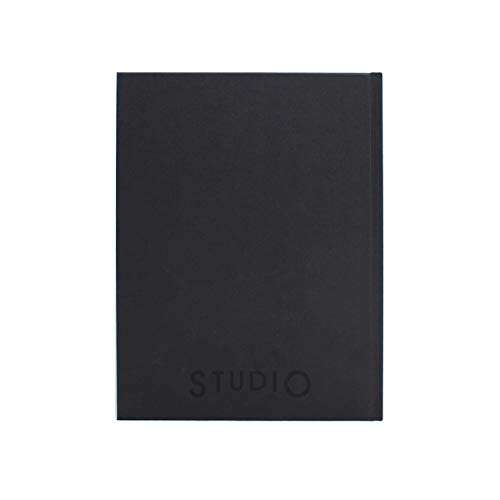 ARTWAY Studio A5 Hochformat Hardcover-Skizzenbuch, Schwarz, 170 g/m², 46 Blatt