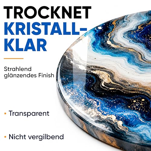 7 Artists Pouring Medium Acryl Glänzend 1000 ml - Acryl Medium Pouring Fluid für Acrylfarben | Kunst & Malen