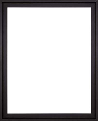 BIRAPA Madeira Schattenfugenrahmen für Leinwand 80x100 cm in Schwarz, Holzrahmen, Rahmen für Leinwände, Leerrahmen für Leinwand, Schattenfugenrahmen für Keilrahmen