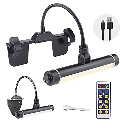 HONWELL Bilderleuchte Batterie LED Wandleuchte mit Fernbedienung 360° Schwenkarm Wiederaufladbare Dart beleuchtung Kabellos Malleuchte, Bilderlampe mit 3 Beleuchtungsmodi zum Malen, Schwarz HONWELL Bilderleuchte Batterie LED Wandleuchte mit Fernbedienung 360° Schwenkarm Wiederaufladbare Dart beleuchtung Kabellos Malleuchte, Bilderlampe mit 3 Beleuchtungsmodi zum Malen, Schwarz