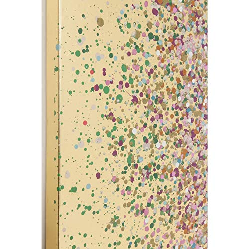 Kare Design Bild Touched Flower Boat Gold/Pink, Gemälde, Pastellfarben, Asia-Stil, buntes Wandbild, Canvas-Leinwand, Massivholz Rahmen, handgemalte Details mit Acrylfarbe, Abstrakt, 160x120x3,5cm