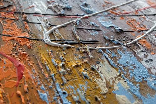 Monica Mirafiori I 100% HANDGEMALT I Gemälde Abstract 100x50cm | Leinwand Acrylbild I Moderne Kunst I Kunstbilder