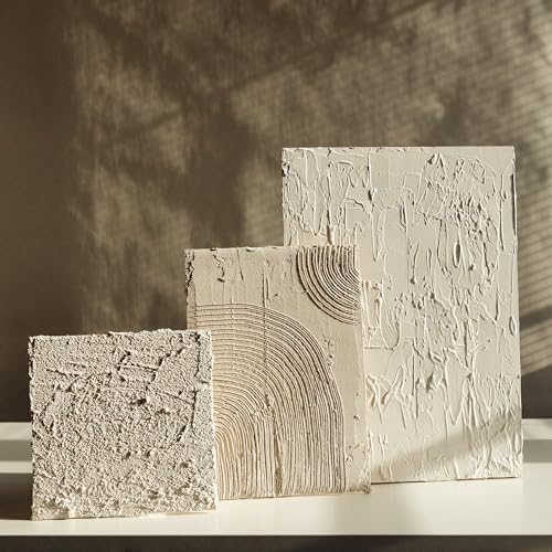 Creative Deco Strukturpaste Glatt 2 kg | Weiße Spachtelmasse für Acrylmalerei | Modellierpaste für Kunstprojekte, Acrylfarbe, DIY, 3D-Effekte, Texturen | Einfach mit Palettenmesser aufzutragen