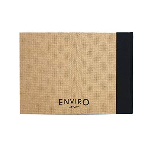 Artway Enviro A4-Skizzenbuch Querformat, 92 Seiten, 170 g/m², Weiß