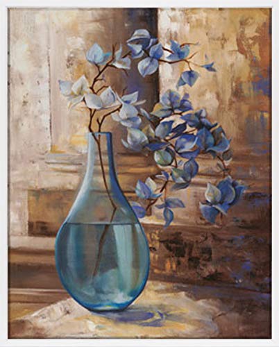 Homedeco-24 Lyon Schattenfugenrahmen 40x60 cm in Weiß ohne Verglasung ideal für Canvas Leinwand Bilder Farbwahl