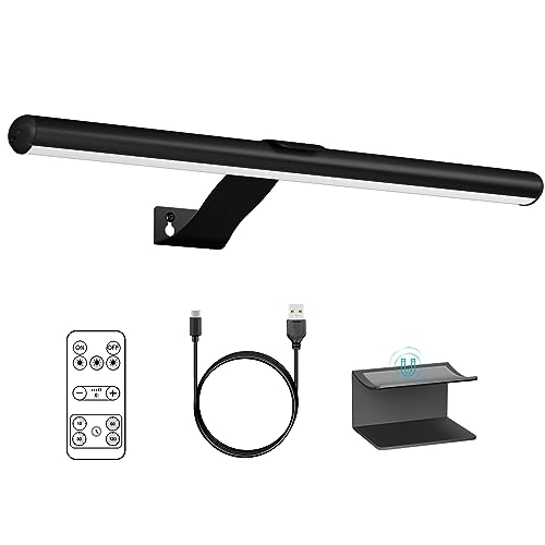 Kabellose Bildleuchte mit Fernbedienung, 2 in 1 Bild Beleuchtung Wiederaufladbare mit 3 Beleuchtungsmodi, LED Magnetisch Dart Lampe mit Timer, Akku Bilderleuchte für Malen Foto (Schwarz-40CM) Kabellose Bildleuchte mit Fernbedienung, 2 in 1 Bild Beleuchtung Wiederaufladbare mit 3 Beleuchtungsmodi, LED Magnetisch Dart Lampe mit Timer, Akku Bilderleuchte für Malen Foto (Schwarz-40CM)