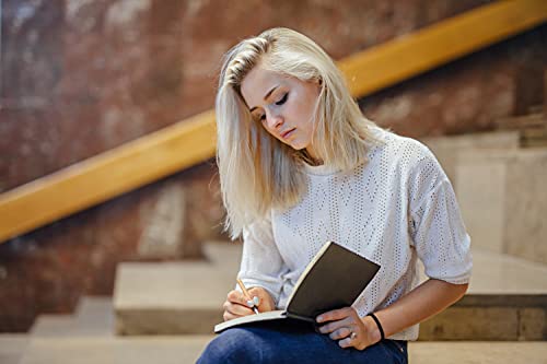 Idena Skizzenbuch A5, blanko, 80 Blatt, 110 g/m², Hardcover schwarz