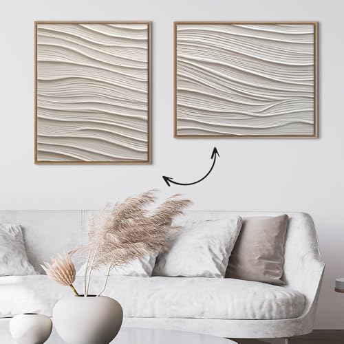 Haak Schattenfugenrahmen Flora in Eiche Natur (Dekor) 80x100cm
