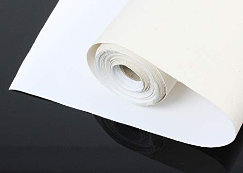 Paintersisters® Premium 380 gr/m² LEINWAND auf Rolle 25m x 160cm, malfertig vorgrundiert, 100% Baumwolle, sehr reißfest! Leinwandrolle