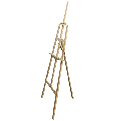 Staffelei Holz groß 175 cm Leinwand Ständer Hochzeit Staffeleien Feldstaffelei höhenverstellbar Holzstaffelei Atelierstaffelei Standstaffelei