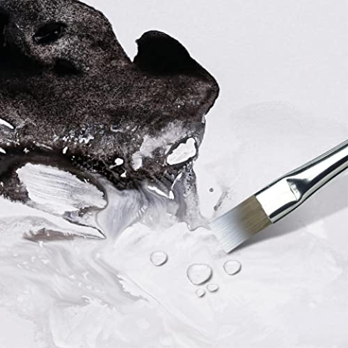 Artina Acrylfarbe Titanweiss im 1-Liter-Tube, wasserbasiert, schnelltrocknend